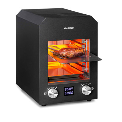 Klarstein Hannibal 18.5cm Smokeless Electric Grill & Panini Press