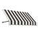 Awntech Dallas Retro Acrylic Fabric Fixed Awning