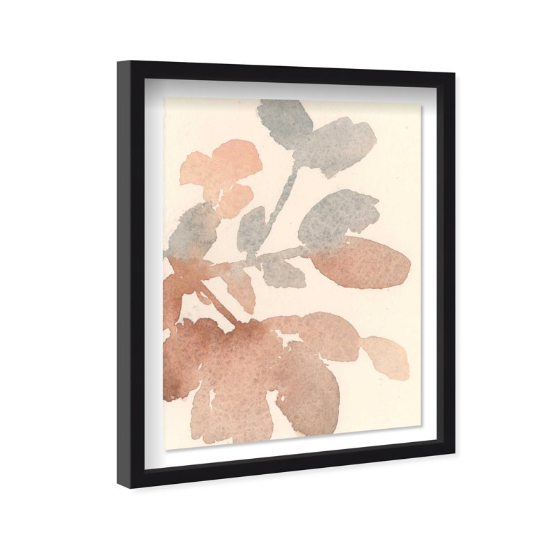 Oliver Gal Sweet Bloom II Floral & Botanical - Luxury Shadowbox Framed Wall Art, 31.5" H x 25.5" W, Black