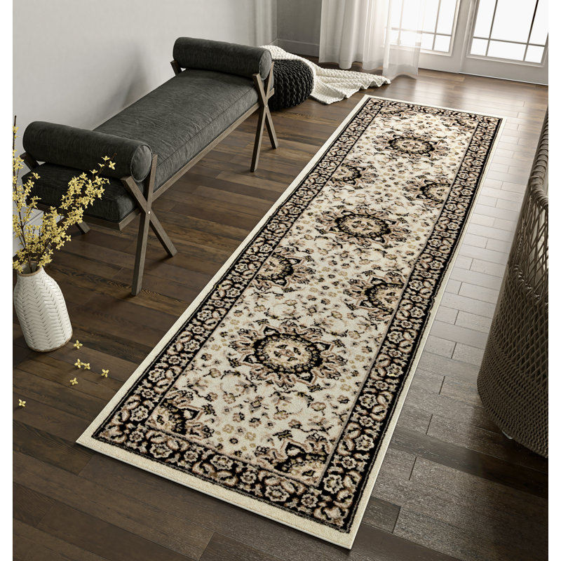 Tapis modernes Bev-26 pour le salon, Tapis de couloir 2 pi x 8 pi