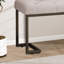 Banc de hall d'entrée moderne, banc tapissier avec pieds en métal-1056211032