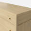 Commode l 63 po x P 19,7 po x H 33,9 po avec 2 portes rabattables et 4 tiroirs