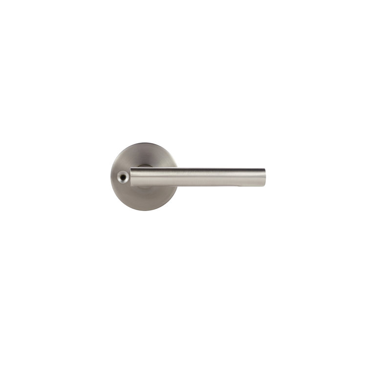 Miro Collection Modern Satin Nickel Grade 3 Dummy Door Lever/Handle