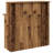 17 Stories Reception Desk Brown Oak 100X50x103.5 Cm Engineered Wood-1949150595