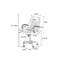 Chaise de bureau en similicuir-435671189