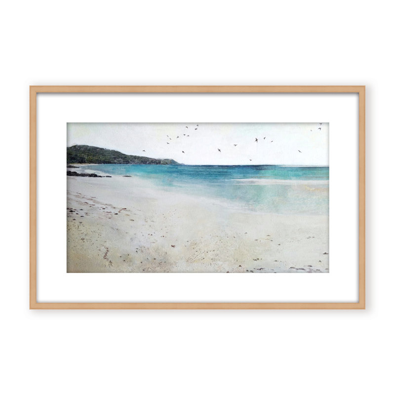 Elysium Print by Stefanie Bales, 32" H x 48" W x 1.125" D, Framed Matted Print, Gold