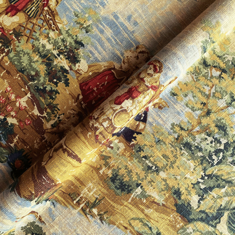 Dardanelles Amber Fabric