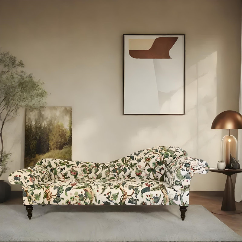 Chaise longue décontractée élégante et confortable, Orienté à droite