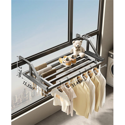 Multi-Use Balcony Rack