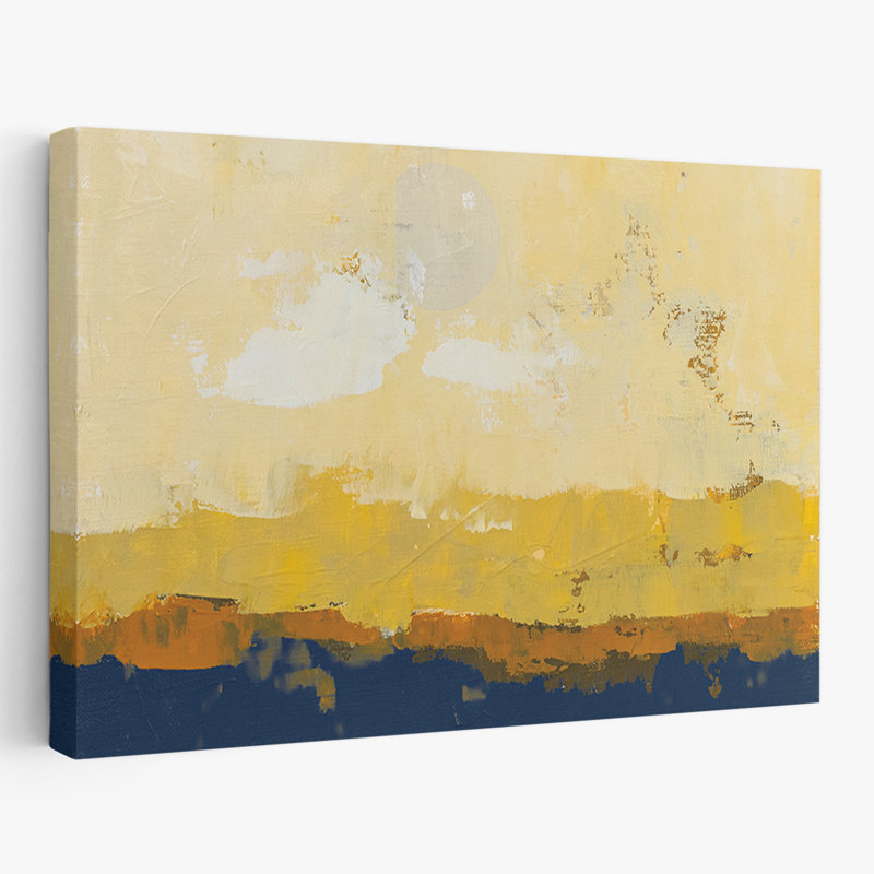 Abstract - Hour, 32" H x 48" W