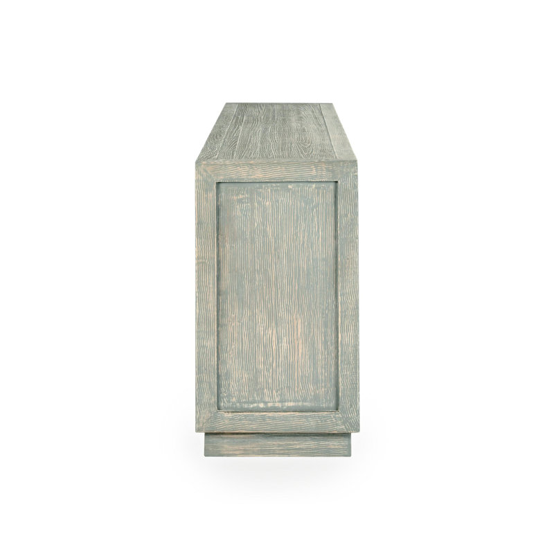 Avondale 90"  Reclaimed Pine Antique Blue Sideboard