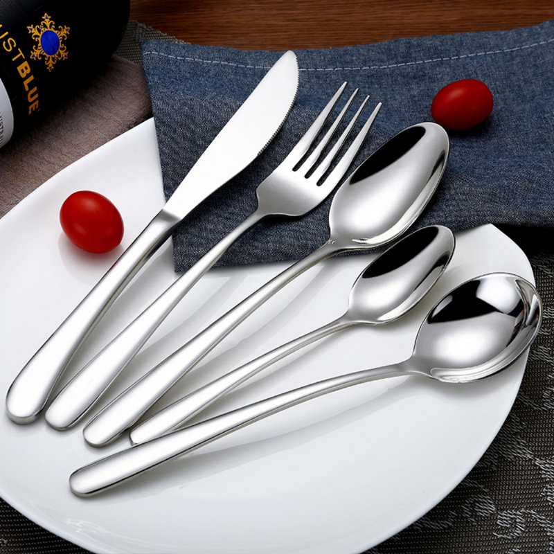 Latitude Run® Stainless Steel Flatware Set - Service for 4