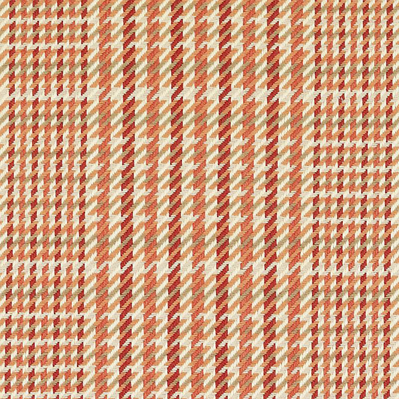 Palmdale Plaids Fabric, Melon
