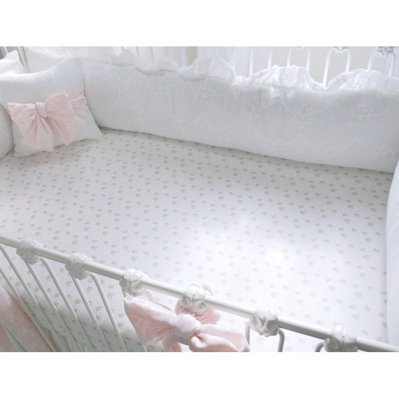 Drap-housse pour lit de bébé Butterfly Tales
