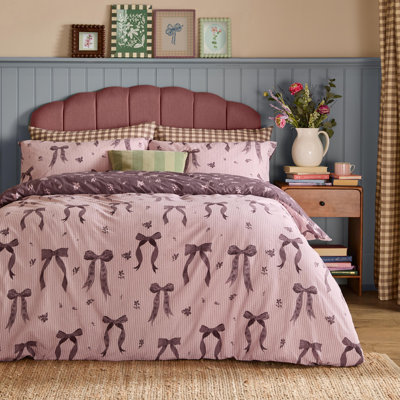 Belle Stripe Striped Duvet Cover Set