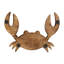 Figurine de crabe en bois de manguier Hruska Himalka