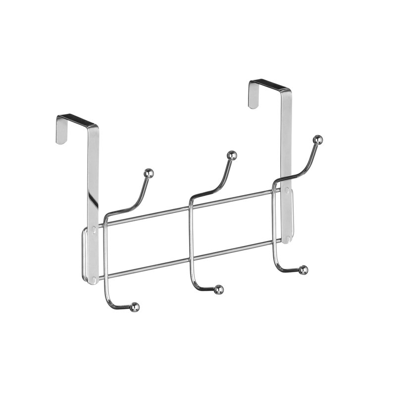 Iron Over-the-Door 6 - Hook Coat Rack