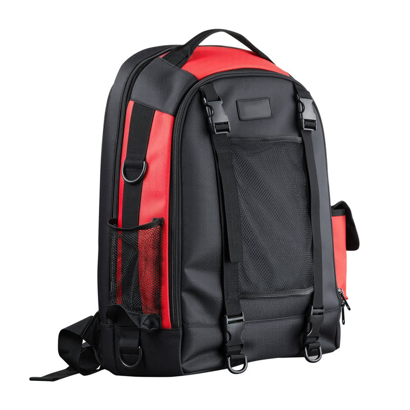25.2L Welding Backpack 1680D Polyester Welder Backpack For Tool And Helmet
