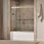 Levity 59.63" x 62" Bypass Bath Door with CleanCoat® Technology-227747595-152362716