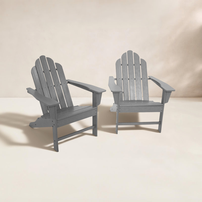Ensemble 2 pièces Long Island Adirondack, Gris ardoise