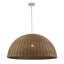 Pippa 1-Light Rattan Woven Pendant-409179973