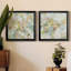 Floral Blush - ensemble de 2 reproductions d'art sur toiles-363999418-363999423-300395165