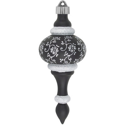 5.75 " Plastic Finial Ornament