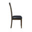 Ensemble de 2 chaises rembourrées en similicuir