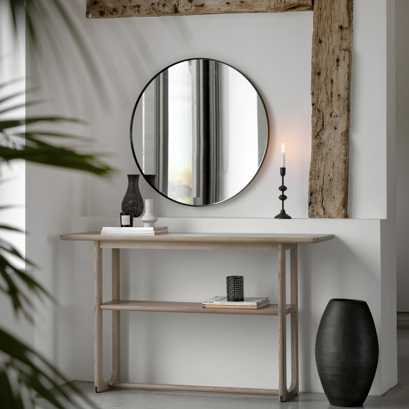 Holmgren 140cm Console Table, Dark Wood
