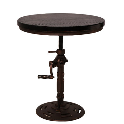 Julyana Solid Wood Top End Table