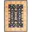 One-of-a-Kind 10'1" X 13'9" New Age Wool Area Rug in Brown/Cream/Dark Navy