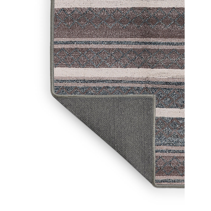 Tapis brun / gris Kropf, Tapis de couloir 2 pi x 5 pi