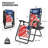 Zero Gravity Chair, Folding Recliner Outdoor Patio Lounge Chair With Adjustable Headrest and Cup Holder Tray-1821262091