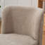 Fauteuil de chambre rembourré pivotant (ensemble de 2)-229625334