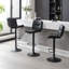 Tabouret de bar double à hauteur réglable et pivotant (ensemble de 3)-1657744596-1657744587