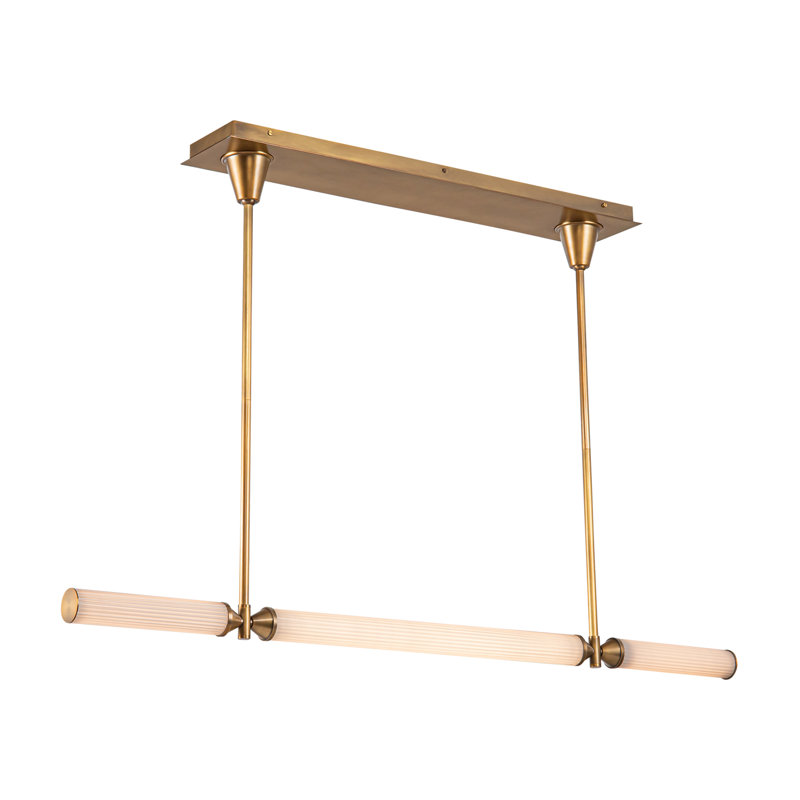 Edwin 3 - Light Pendant, Vintage Brass