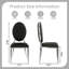 Chaise moderne en similicuir -1712862268-1712862265
