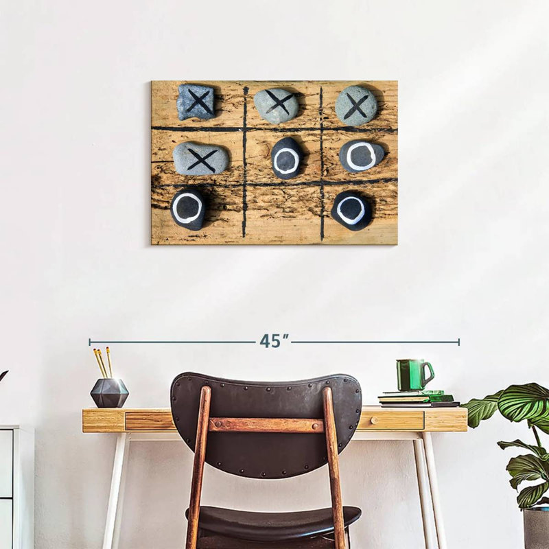 Senne Tic Tac Toe Game, 20" H x 30" W