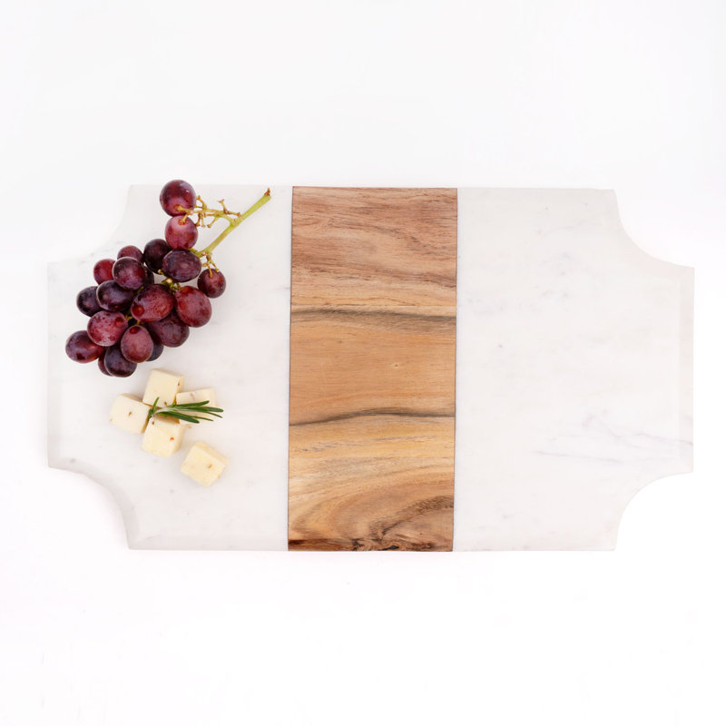 Plateau en marbre Solebury