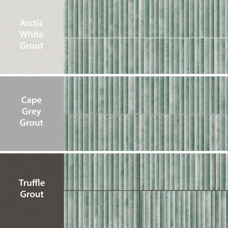 Rubik 5.88" x 11.75" Ceramic Patterned Tile, Blue