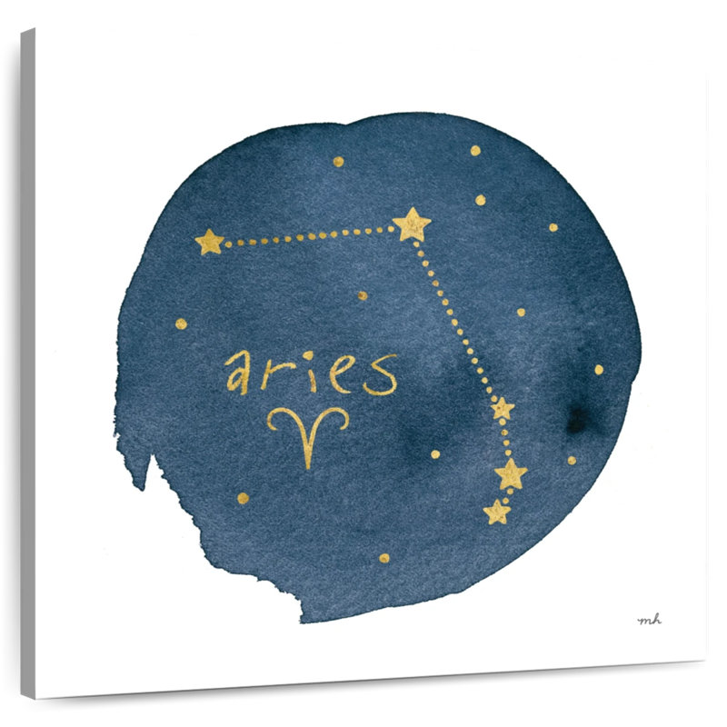 Adella Horoscope Aries, 33" H x 33" W