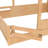 Akin House-Shaped Wooden Floor Bed with Guardrails & Built-in Tray-122581934-122581937