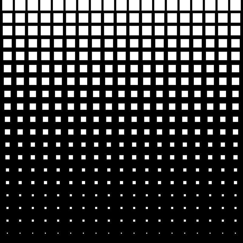 «Square Dot» sur toile, impression, H 12 po x l 12 po
