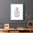 Perfume Bottle Framed Print - Solid Wood-1835514941-1835514914