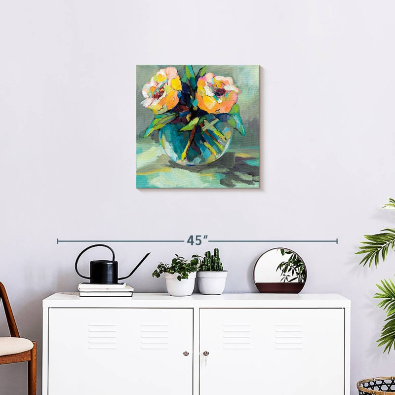 Twins, 20" H x 20" W
