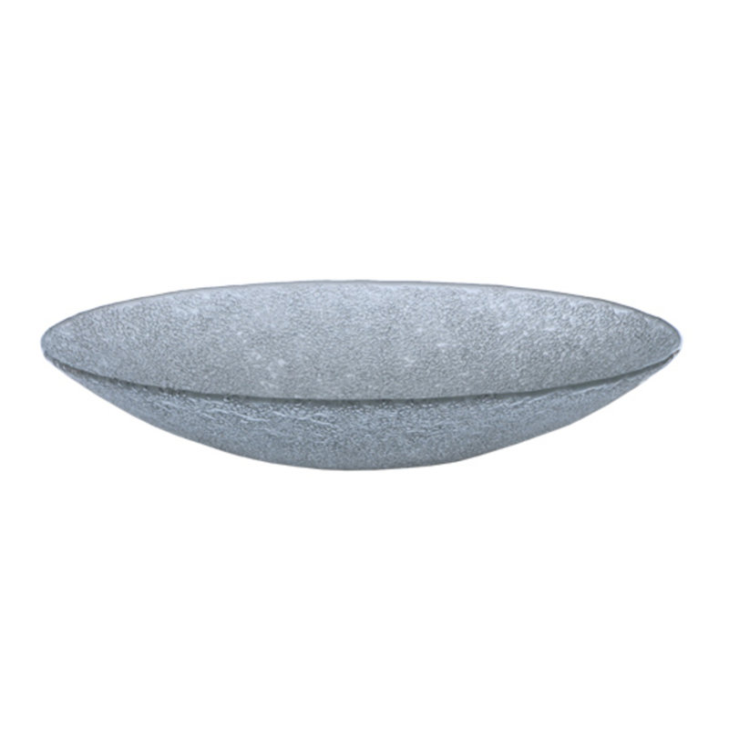 Abat-jour en verre Danetra H 6 po x l 29,5 po
