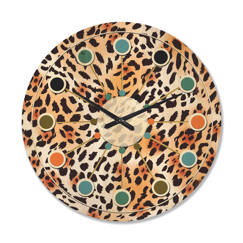 Horloge murale Leopard, Grand