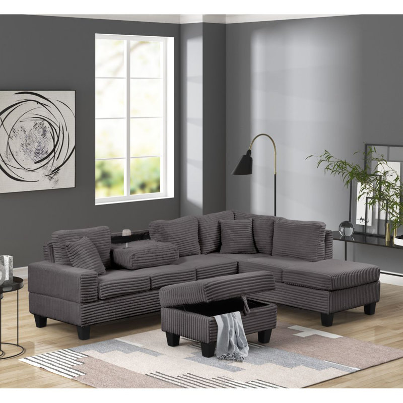 Canapé modulaire inclinable Adreinne