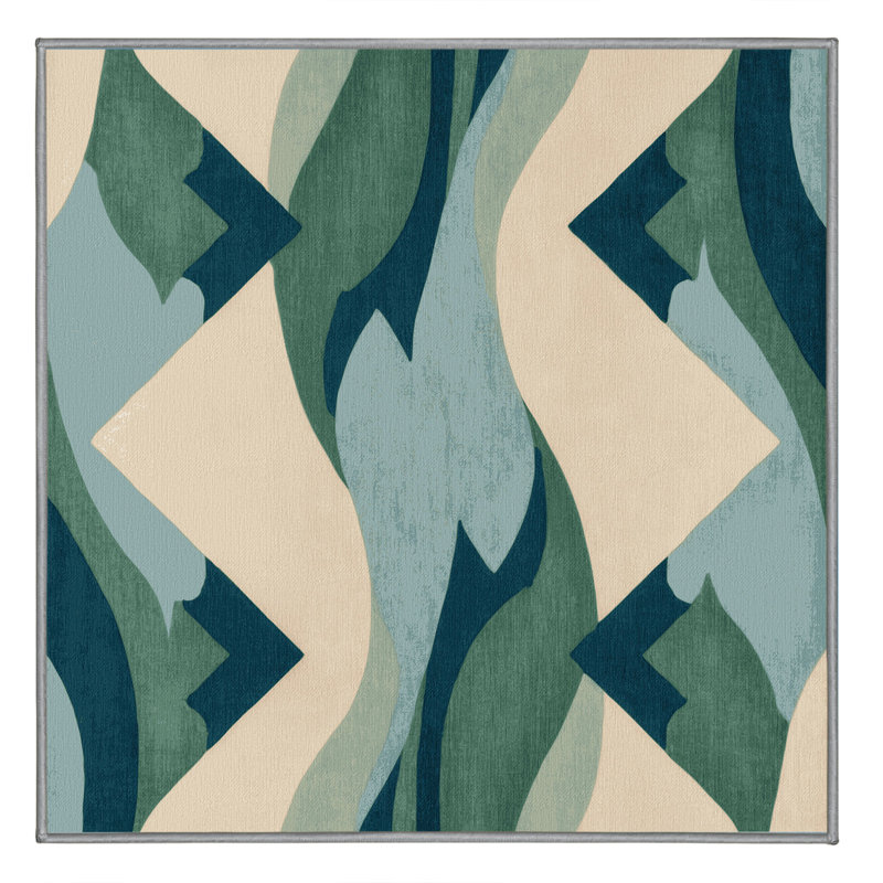 Crescent Horizons Rug, Square 8'