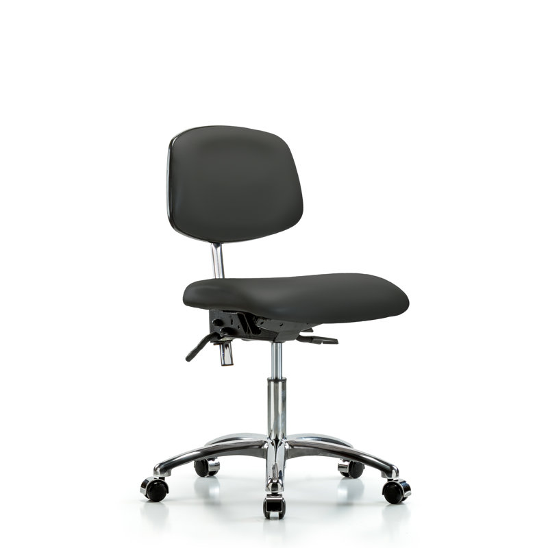 Chaise de travail Koa, Roulettes, Anthracite, Inclus